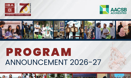 Program Announcement