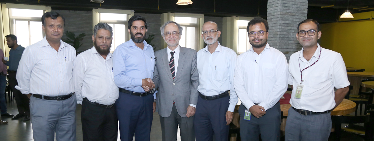 IBA bids farewell to Dr. Izhar Hussain