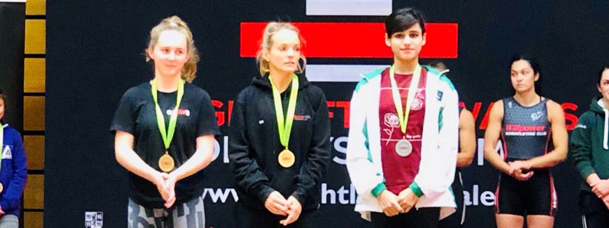 IBA student wins Gold and Silver medals in Weightlifting Championships, UK
