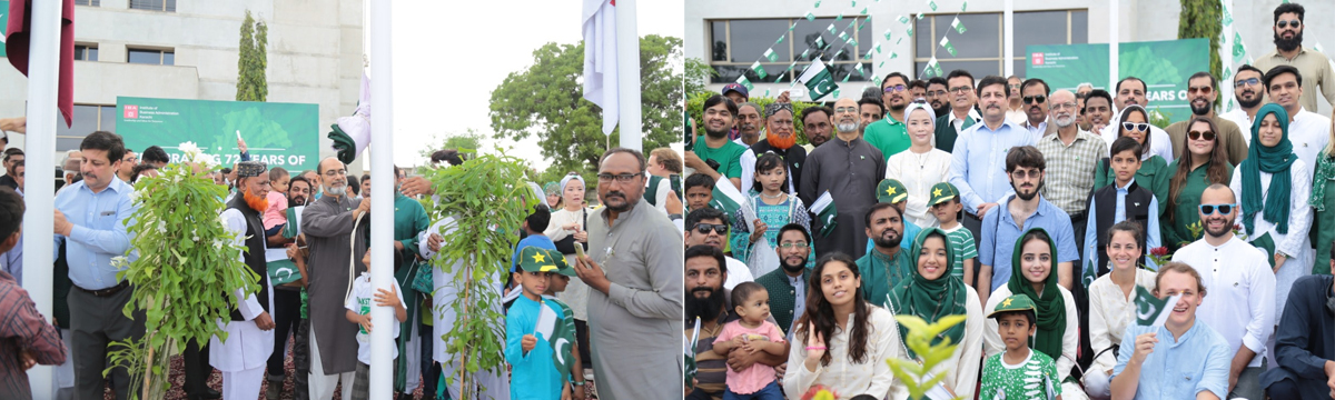 Independence Day celebrations at the IBA Karachi