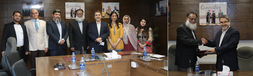 MOU Signing Ceremony between The IBA Karachi and G.E.A.R